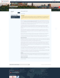 Legal Pages Templates.